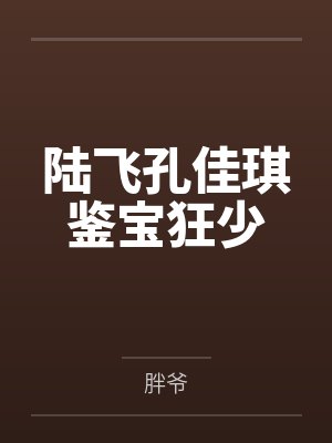 陆飞孔佳琪鉴宝狂少