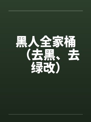 黑人全家桶（去黑、去绿改）