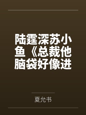 陆霆深苏小鱼《总裁他脑袋好像进水了》